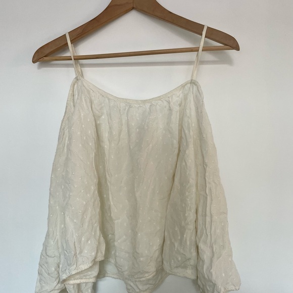 Fine off the shoulder white long sleeve from American Eagle 🤍 - Picture 2 of 2